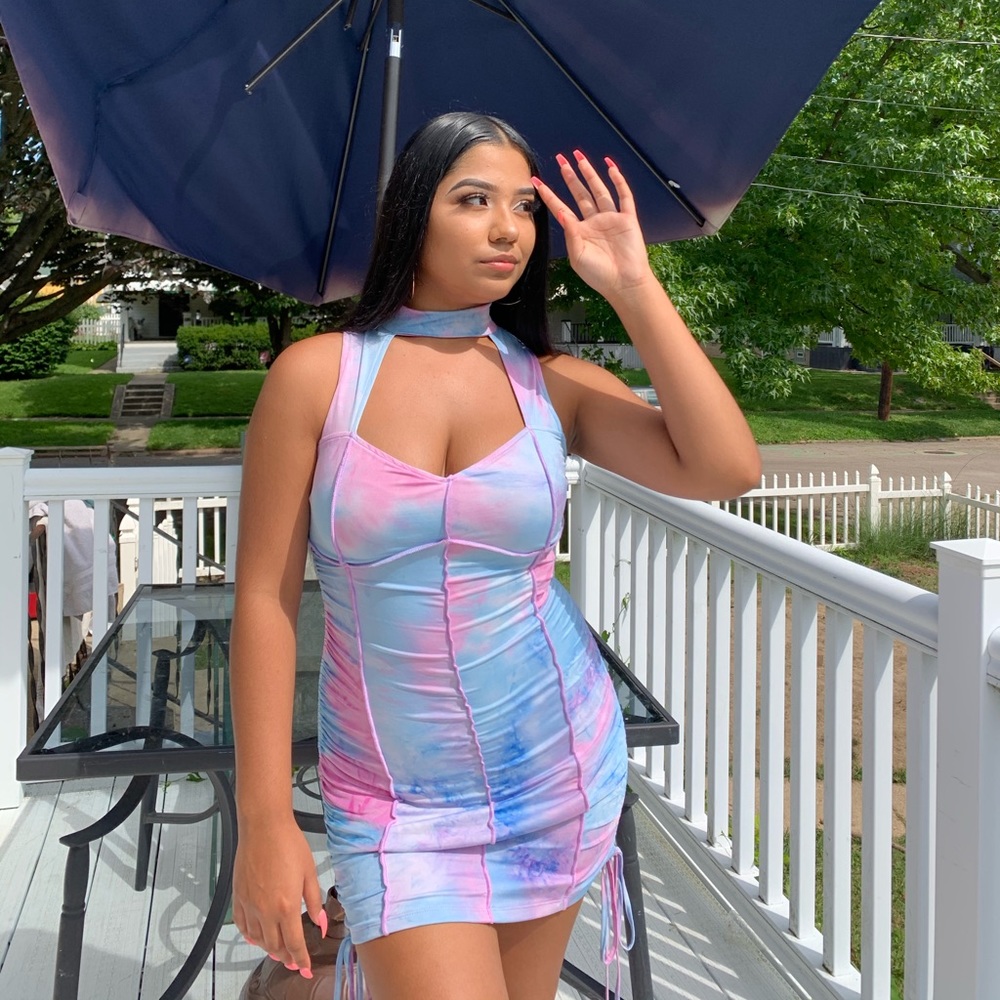 The dye dress!